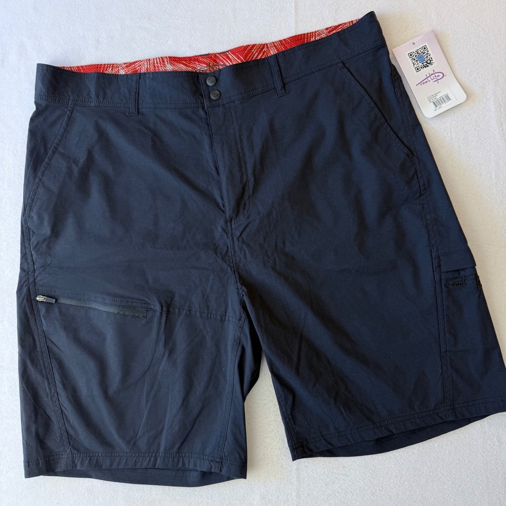Reel Life Mens Riptide‎ Shorts Anthracite Black Fishing Hiking RMSRT-ANT-XXL XXL